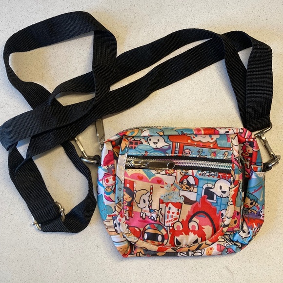 Anime Japanese Fashion Style Bag Streetwear Crossbody or Belted, Size OS - Picture 1 of 11